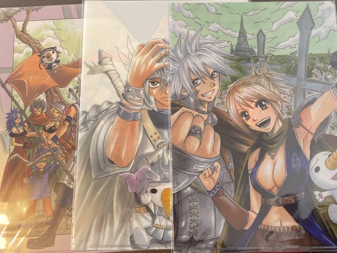 Amazon.co.jp: 真島ヒロ RAVE レイヴ 原画展 クリアファイル グッズ